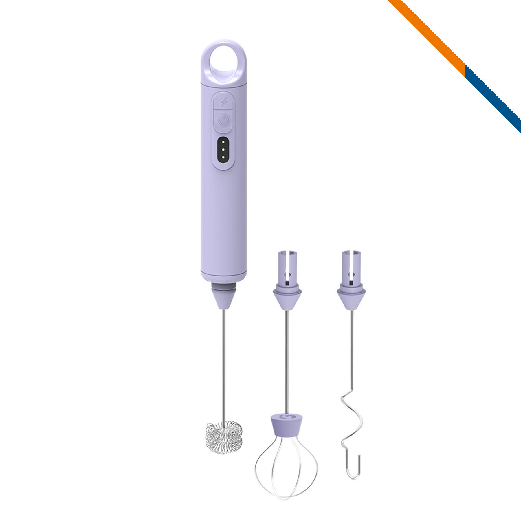 LatteFizz Electric Milk Frother 8
