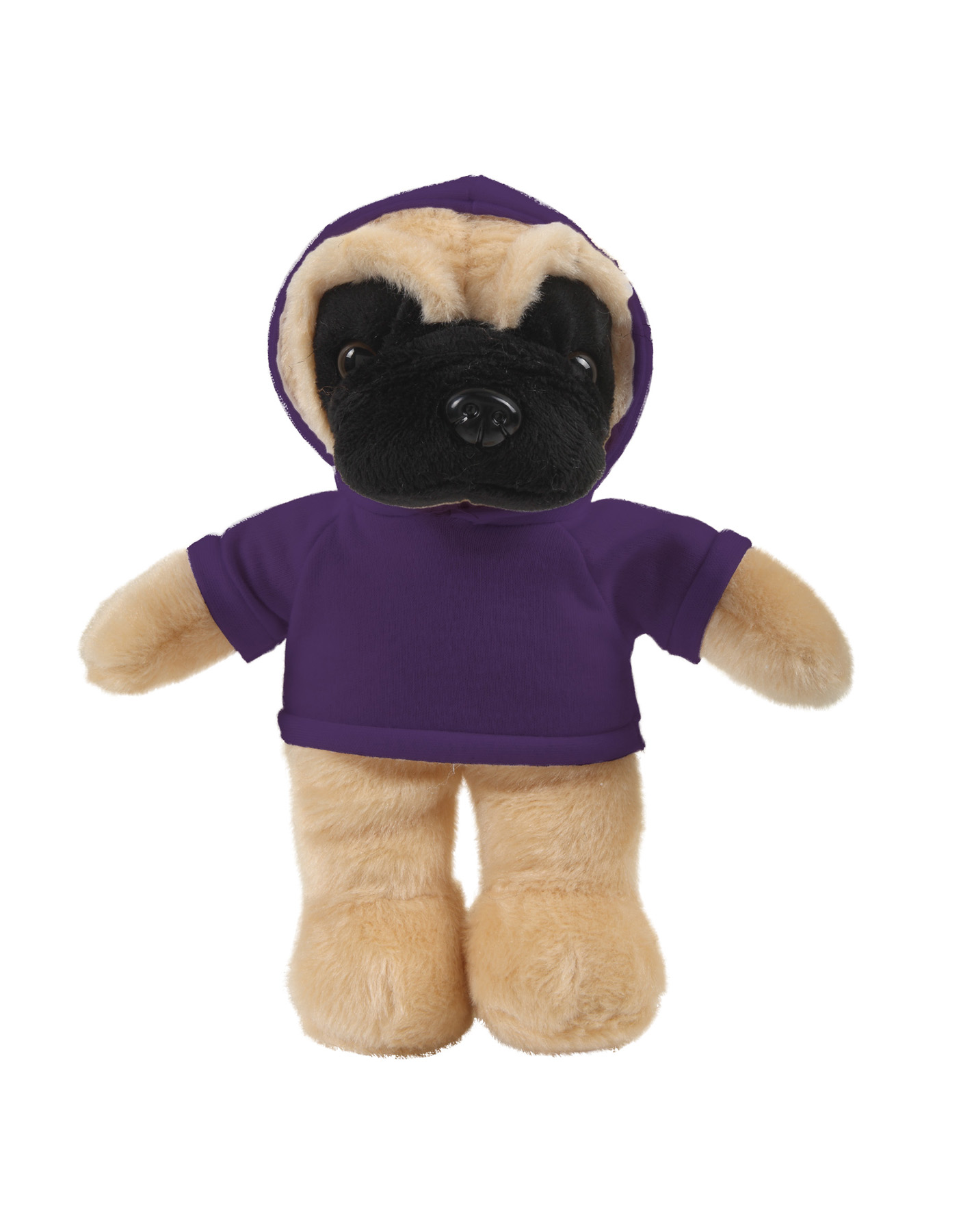 soft plush Pug with hoodie 4