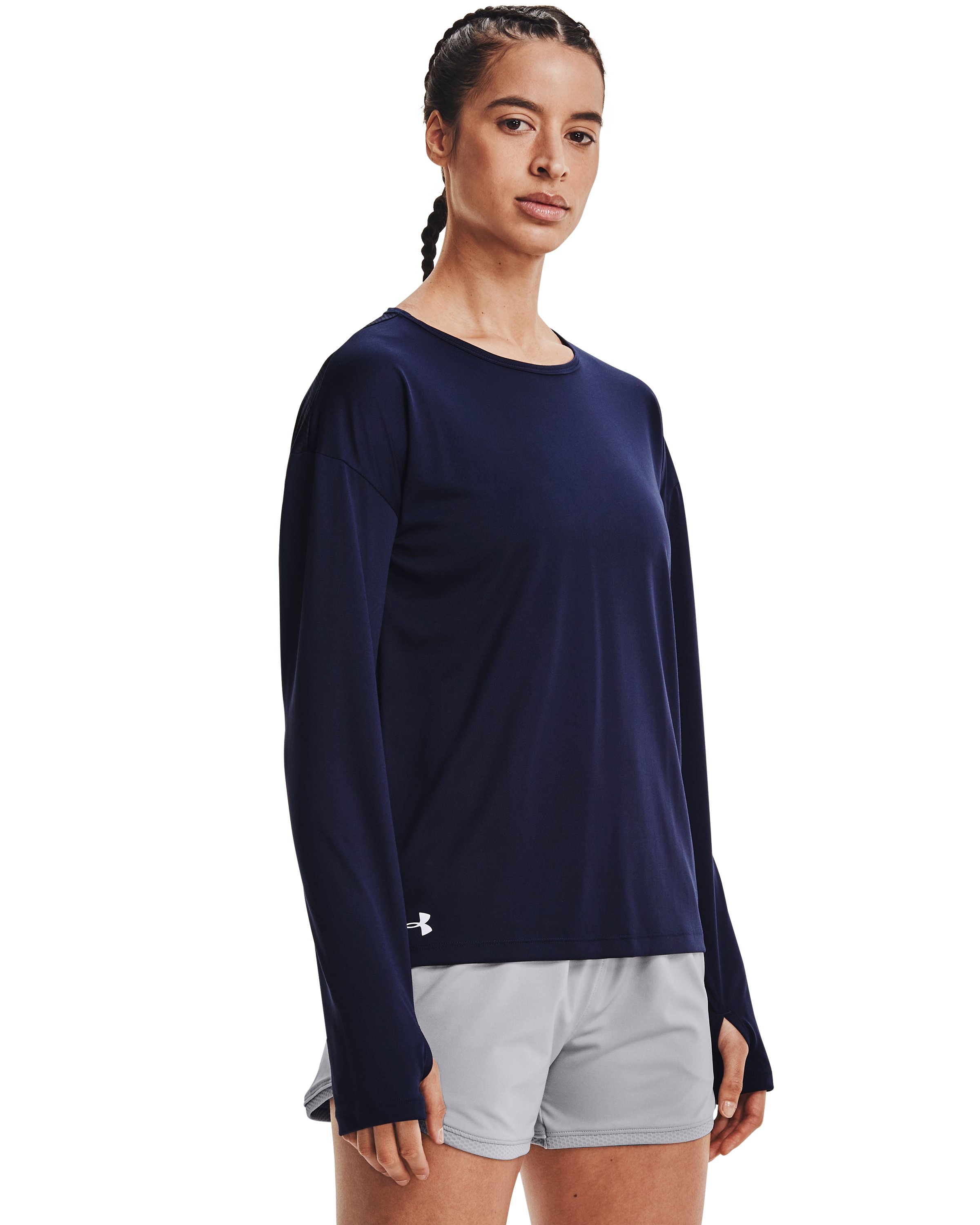 Women's UA Locker Emboss Long Sleeve  6
