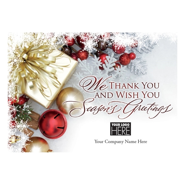 Gift of Thanks Holiday Logo Cards 2