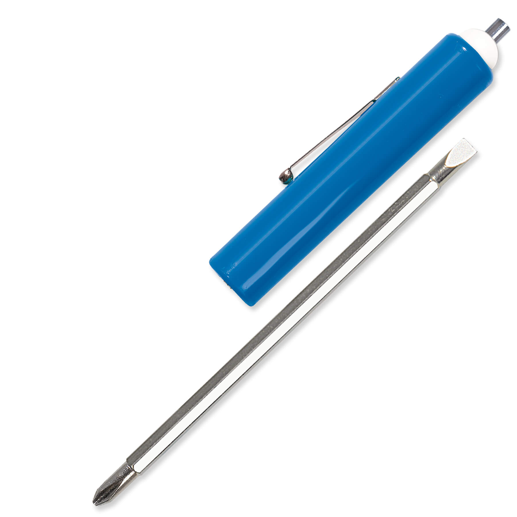 Jumbo Pocket Screwdriver Reversible Flat Blade + Magnet 25