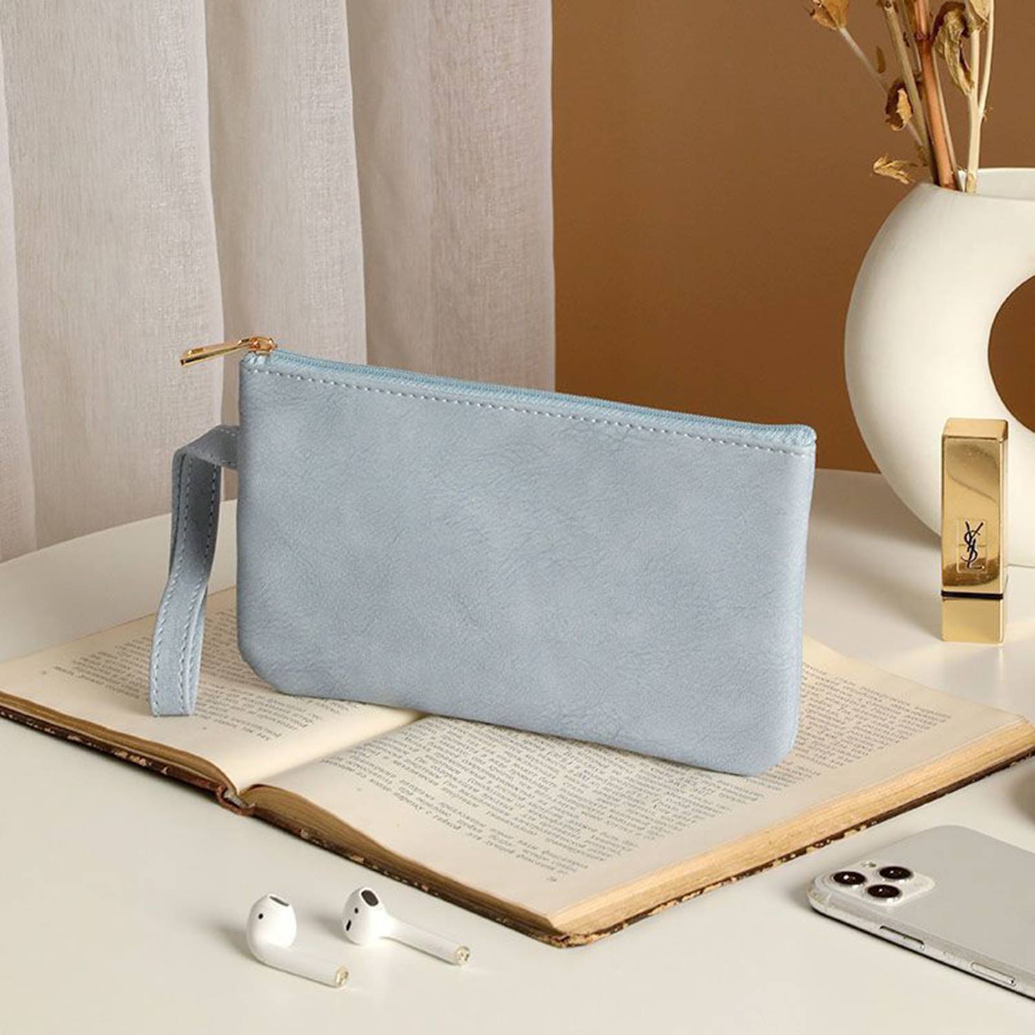 PU leather makeup bag 4