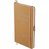 FSC® Mix 5.5" x 8.5" Recycled Leather Bound Journa 44