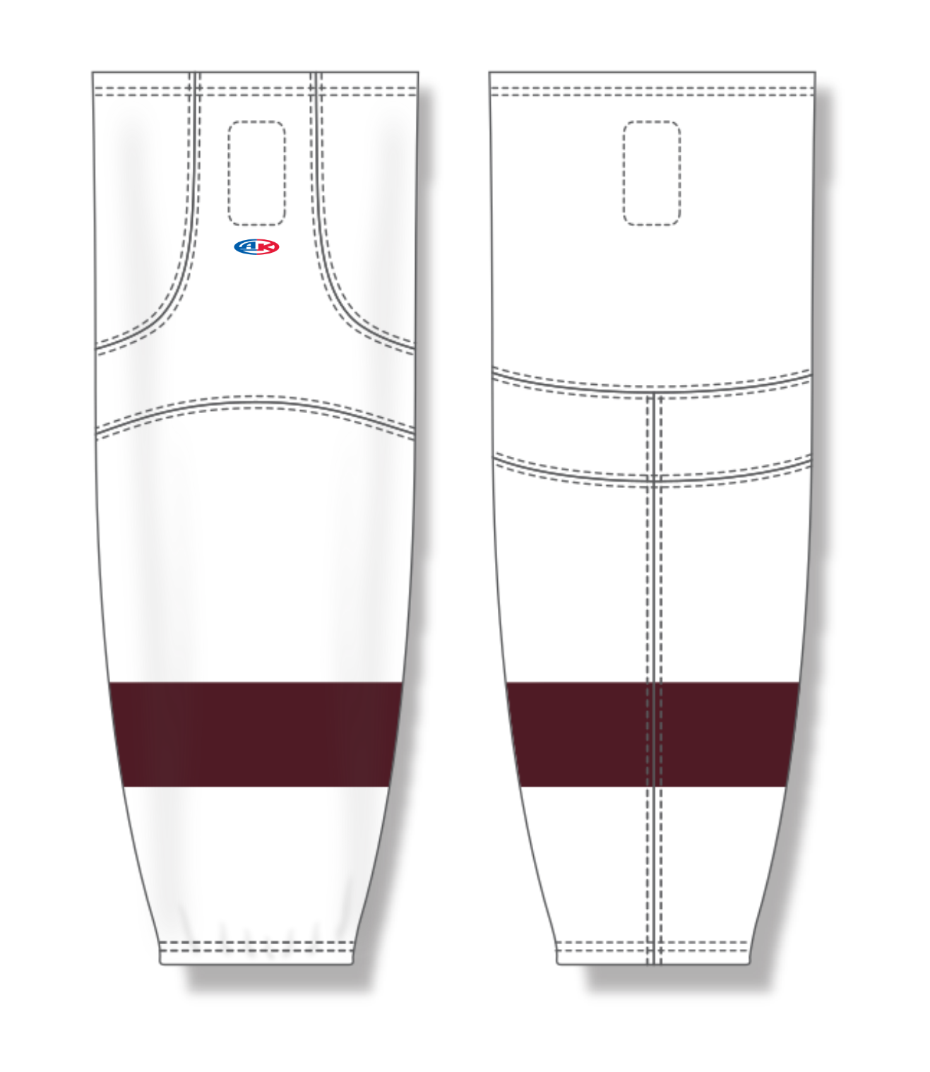 Cut & Sew Pro Hockey Socks HS2100-G01 13