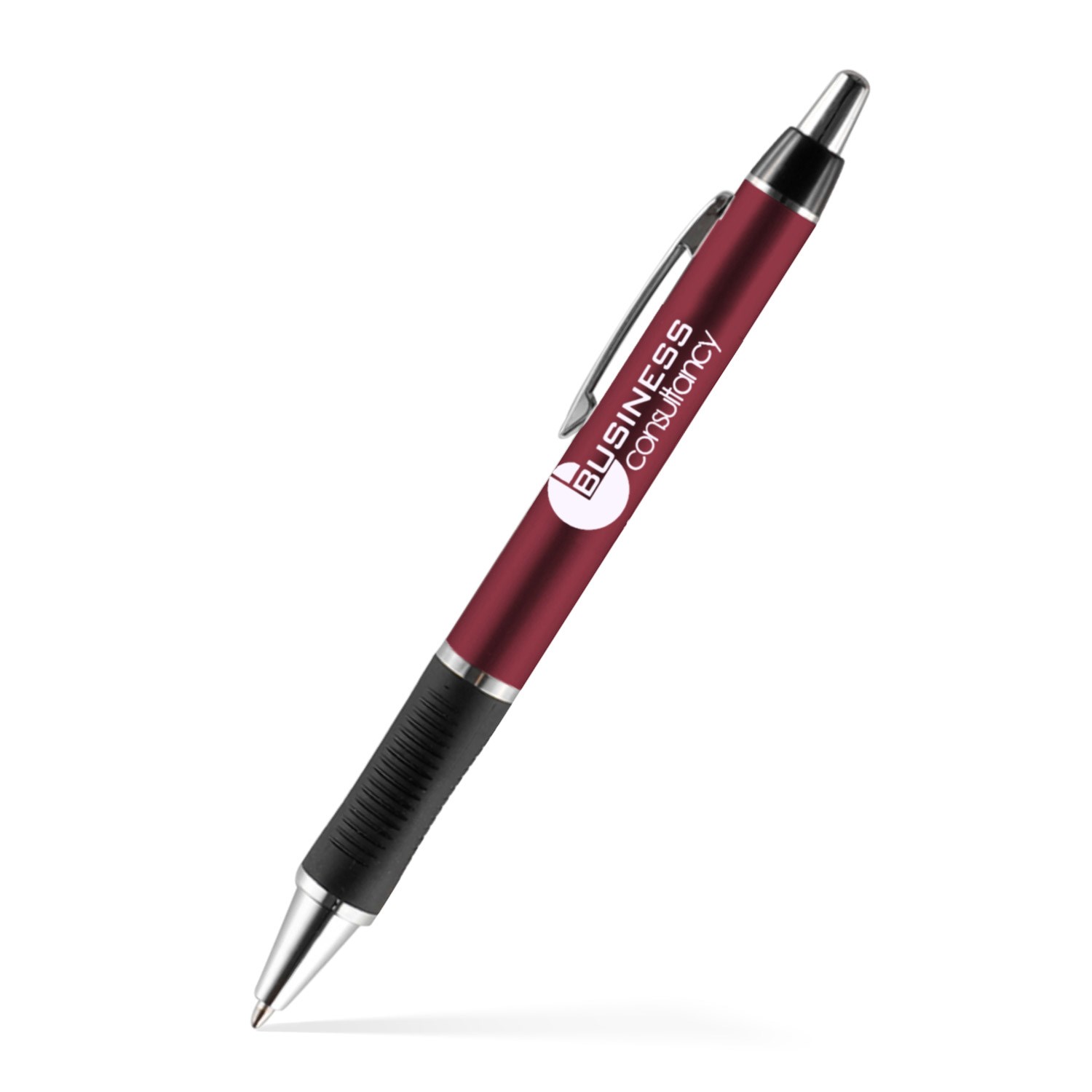 Barton Click Pen - Silver Accents 20