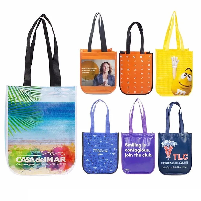 Round Cornered RPET Laminated Shopping Bag 6