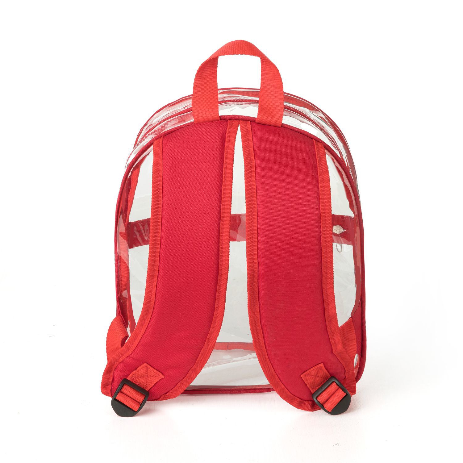 Stadium Approved Heavy Duty Cold-Resistant Clear Bag Transparent PVC Backpack 7