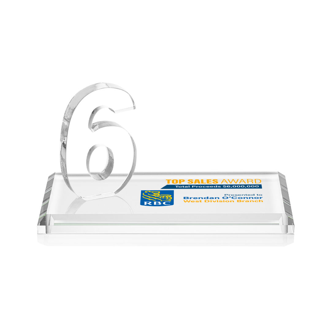 Northam Milestone VividPrint ™ Award - Clear 11