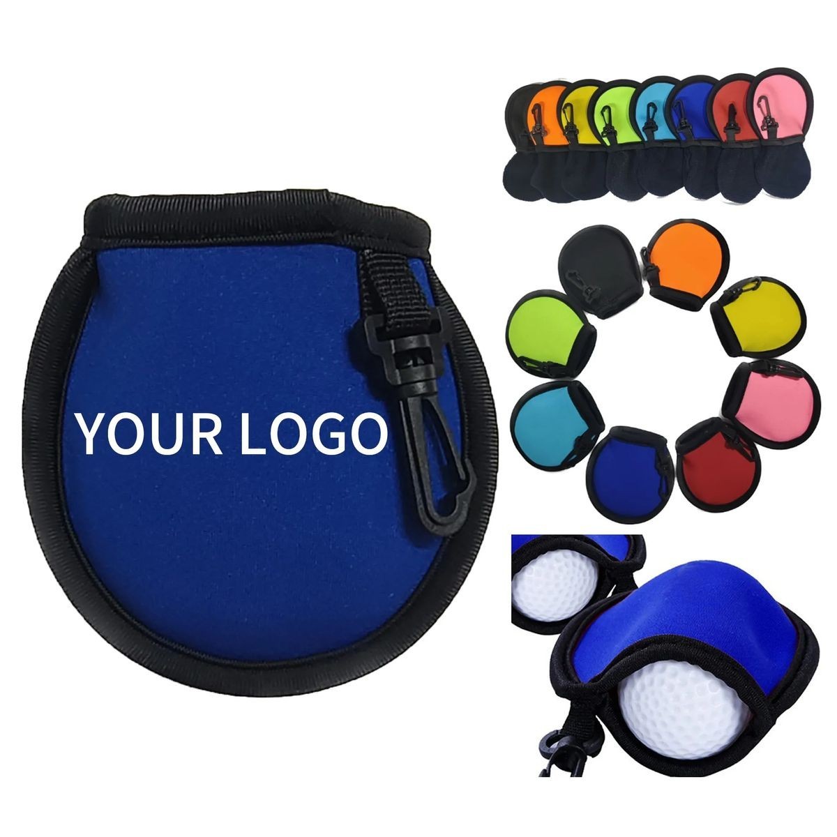 Soft Golf Pouch for Course and Practice Use 6