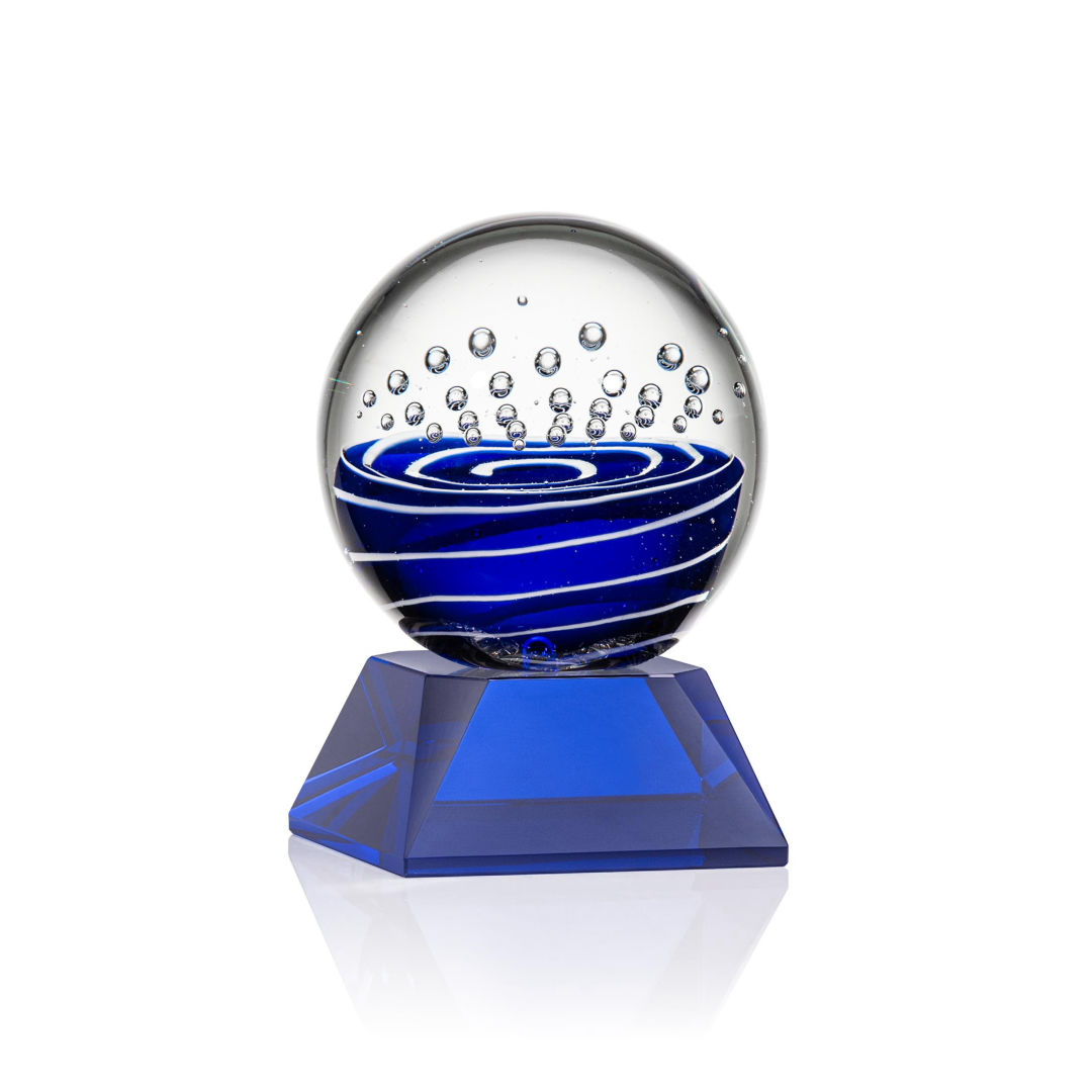 Tranquility Award on Sheffield Base - Blue 4