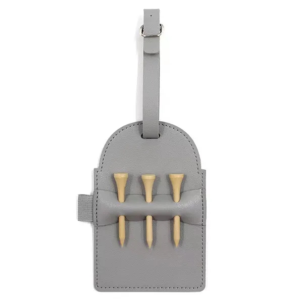 2-in-1 Golf Bag Tags With Tees 8