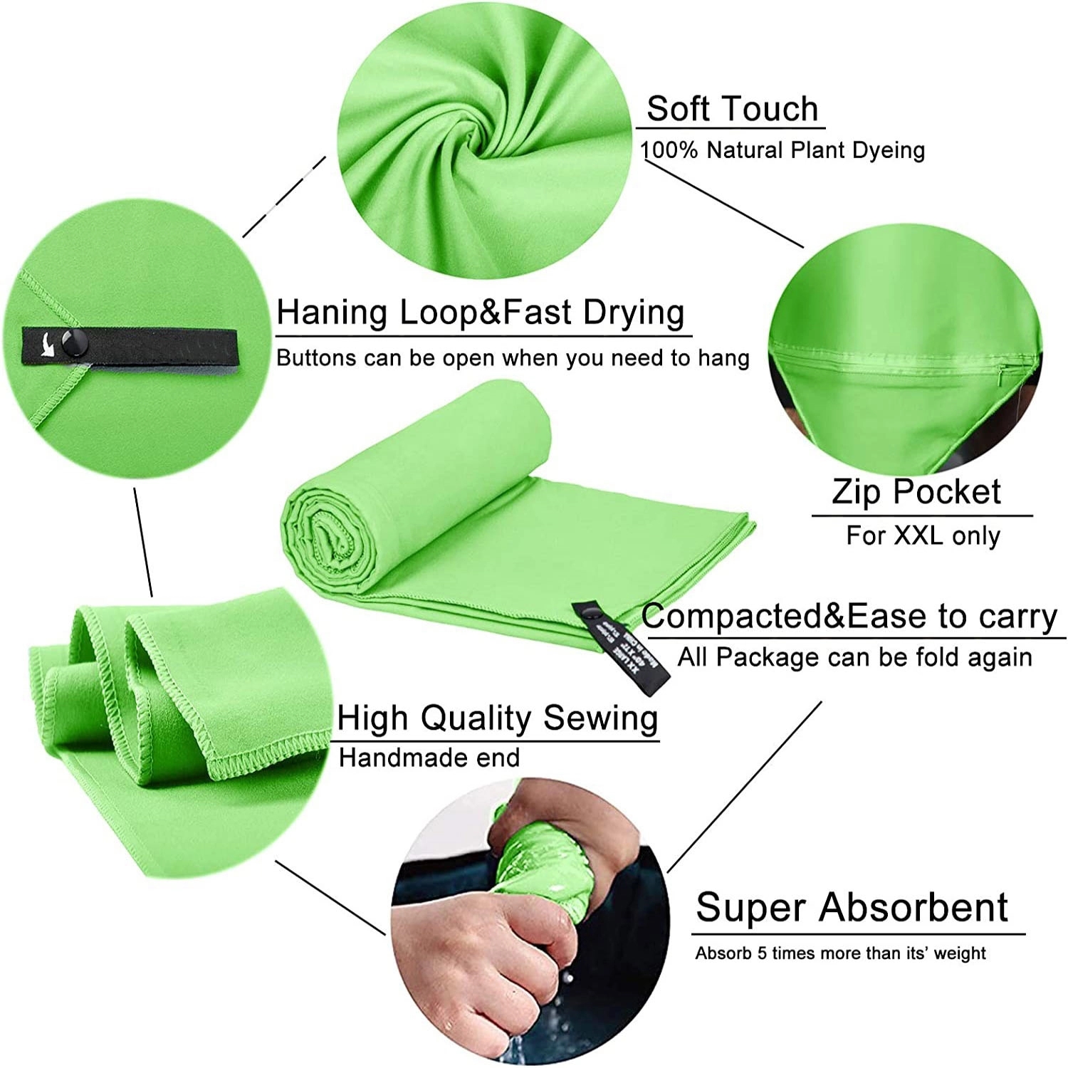 Perfect Sports & Travel &Beach Towel 3