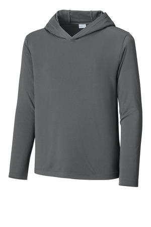 Sport-Tek Youth Posi-UV Pro Long Sleeve Hoodie YST420LSH 3