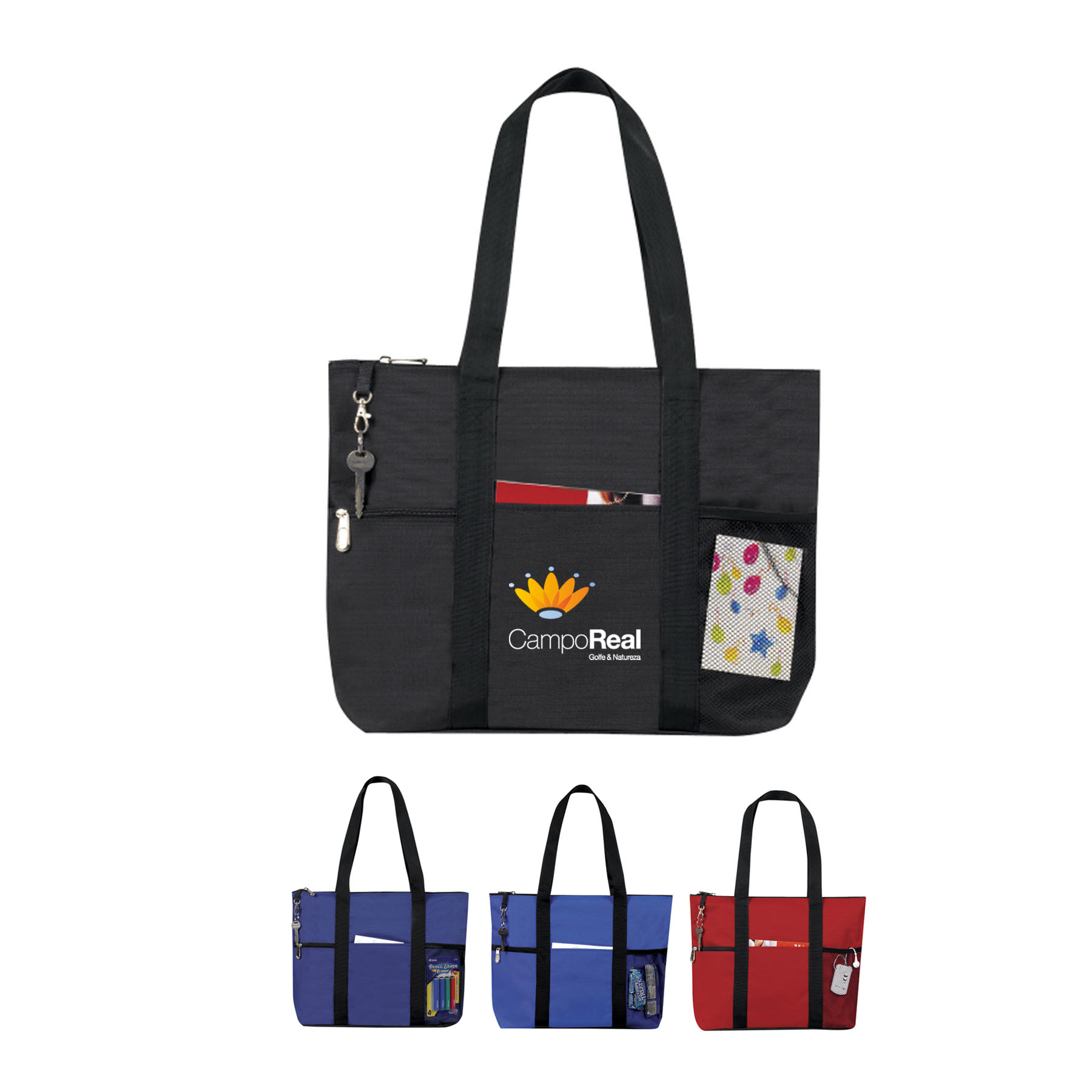 600 denier Zipper Travel Tote 2