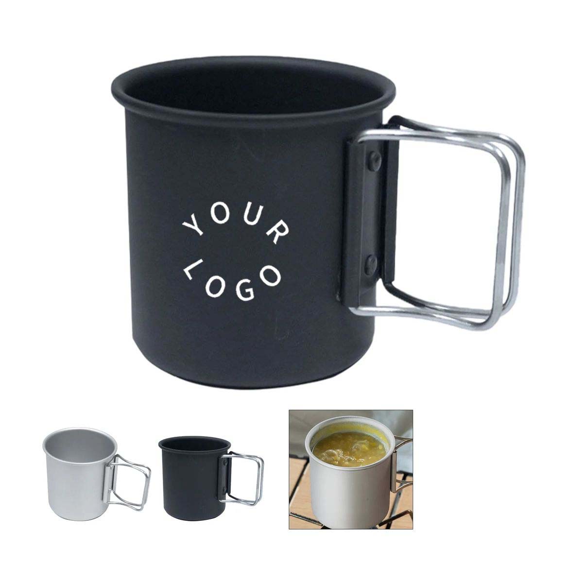 Durable Aluminum Cup Lightweight and Reusable 1