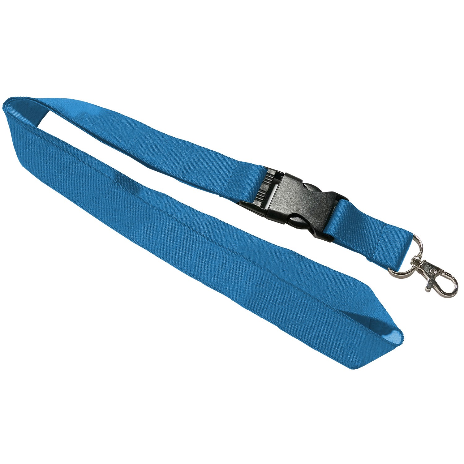 1" Woven Lanyards with Detachable Buckle Release 16