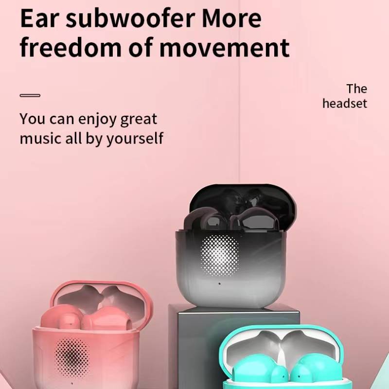 True Wireless Bluetooth Stereo Earbuds With Charging Case 3