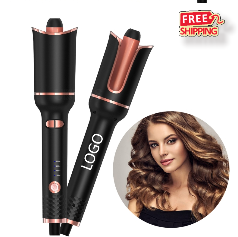 Automatic Rotating Ionic Curling Iron 2