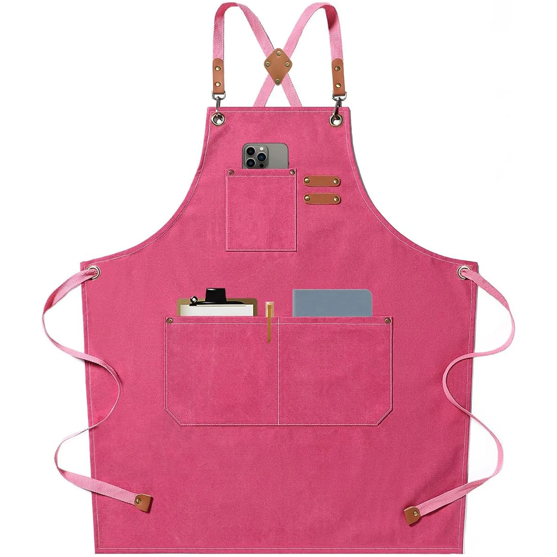 Chef Aprons with Large Pockets 2