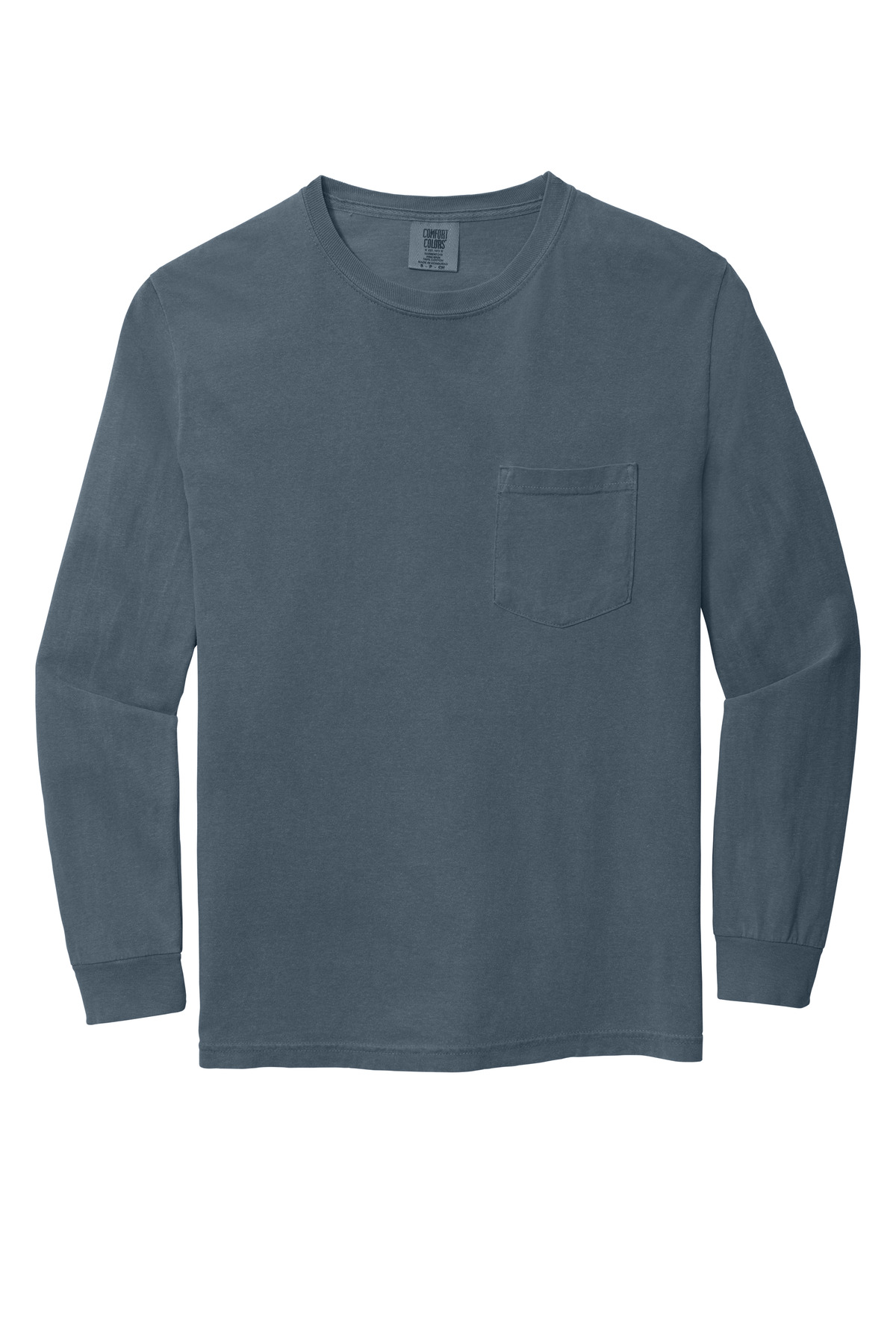 COMFORT COLORS Heavyweight Ring Spun Long Sleeve Pocket Tee. 4410 131