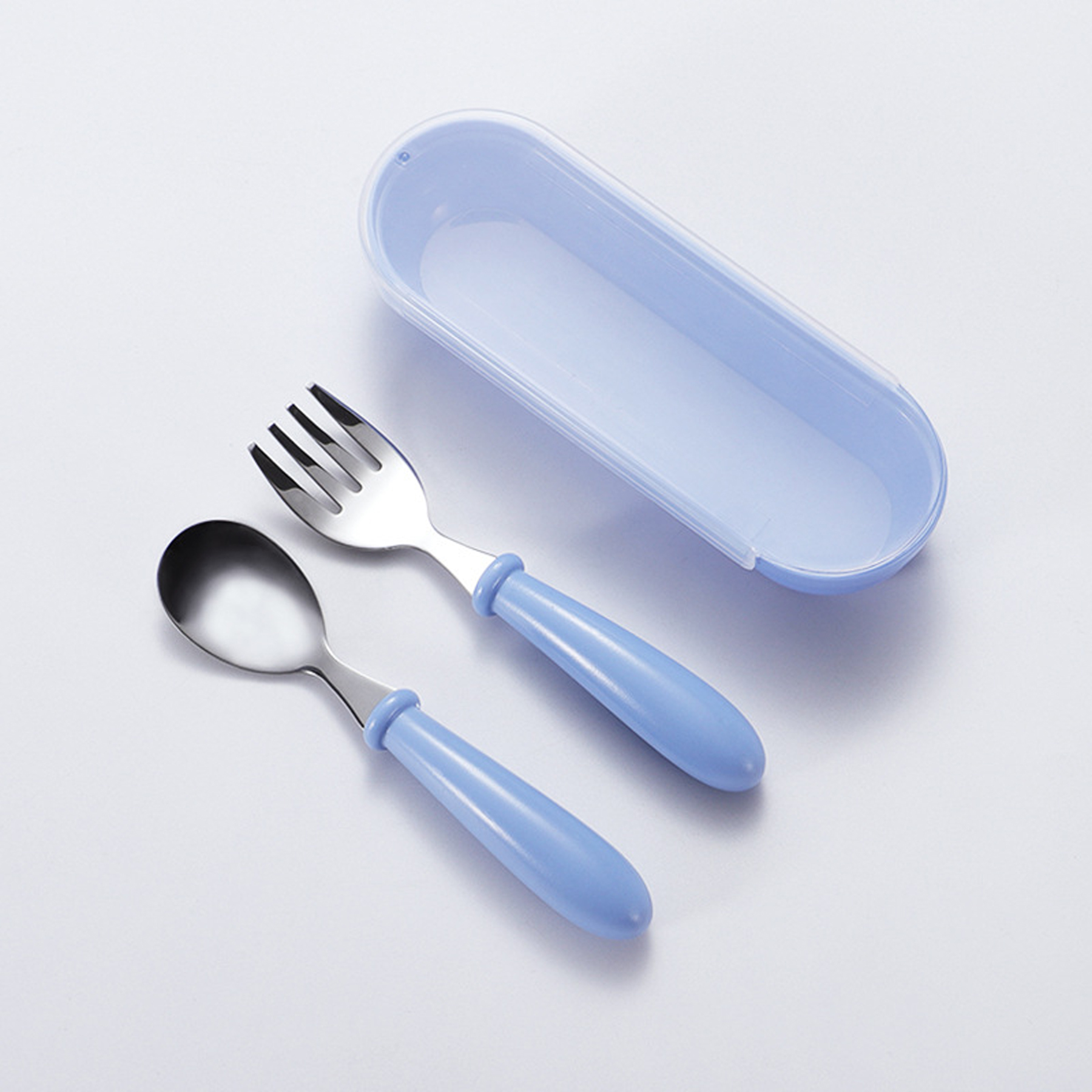 Stainless Steel Baby Spoon and Fork Set 2