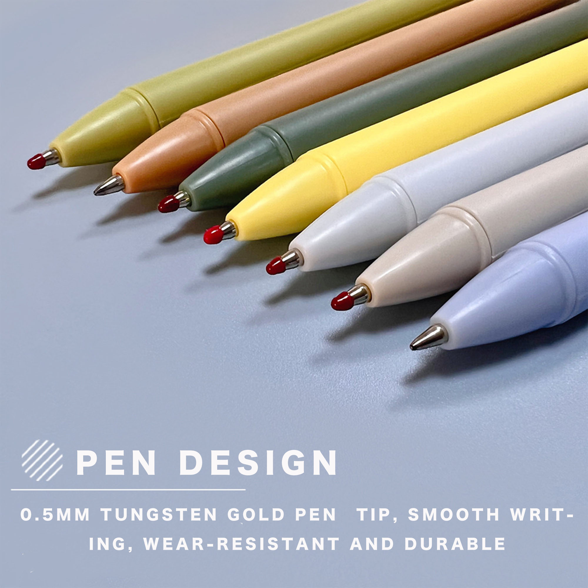 Simple Candy Color Press Neutral Pen 4