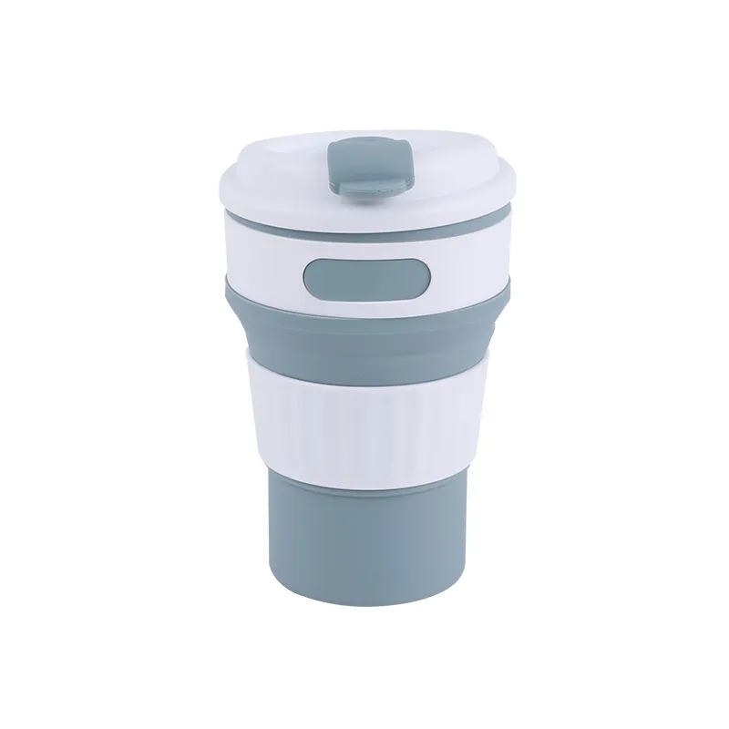 Custom LOGO Silicone Folding Cup 2