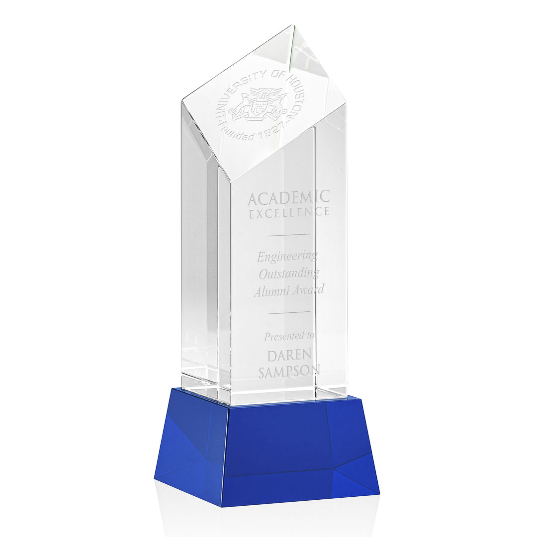 Barone Award on Base - Blue 10