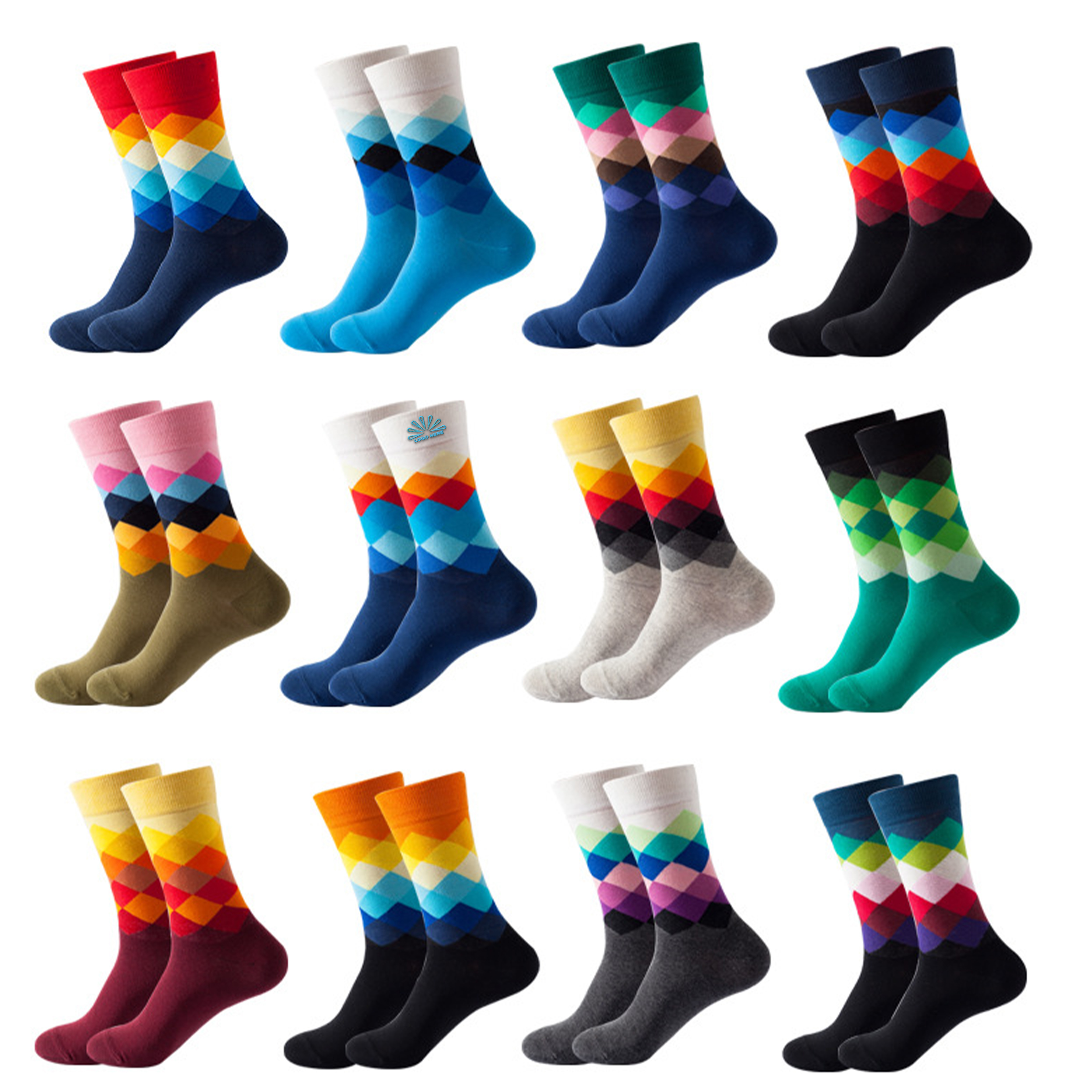 Customizable Warm Men's Socks for Winter 2