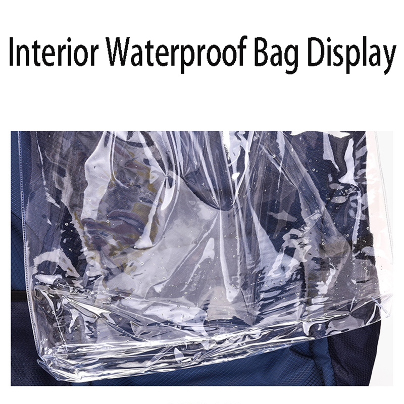 Large Sports Drawstring Backpack w/Waterproof Folder 29
