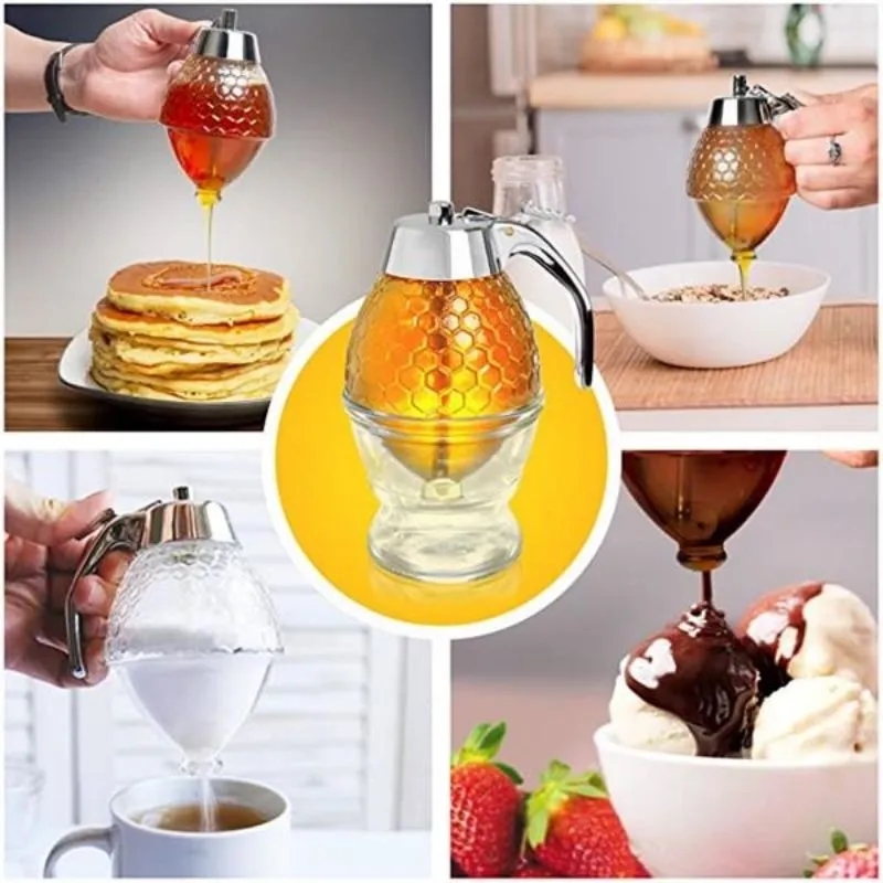 7oz Kitchen Honey Dispenser 3