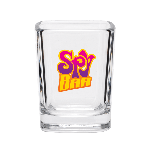 Drink Up 2 oz Square Shot Glass 5