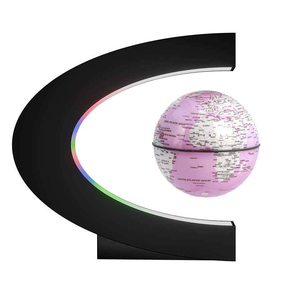 Illuminated Magnetic Levitating Globe 8