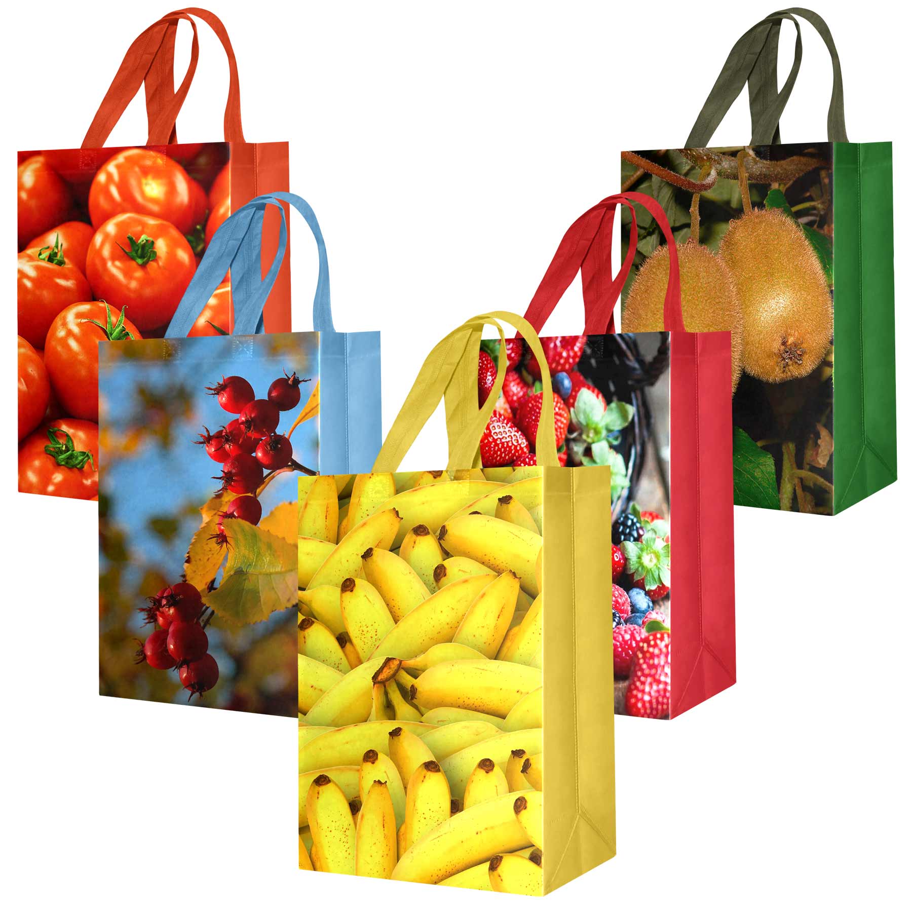 Laminated Grocery Tote Bag 1