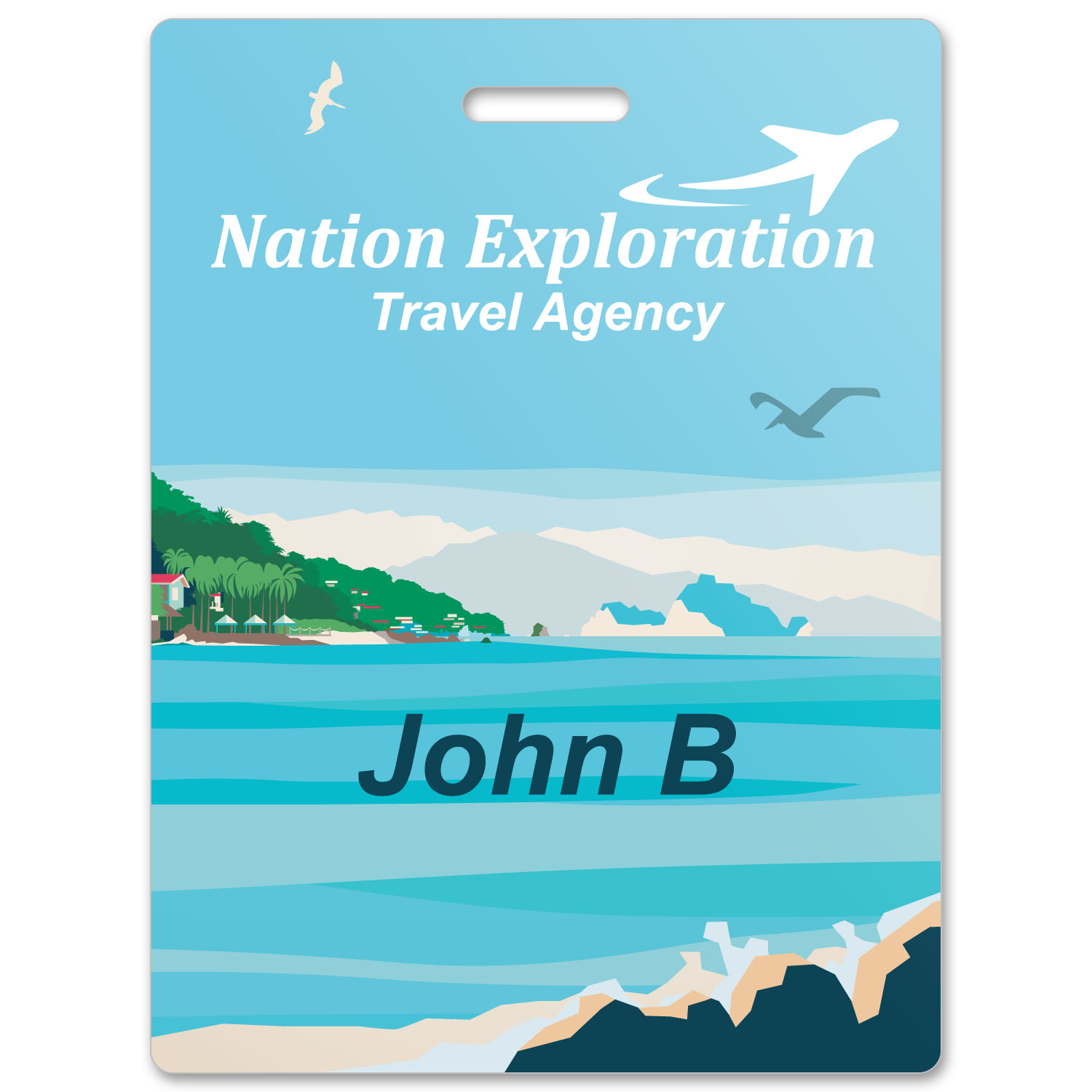 Full Color ID Badge - 3" x 4" 3
