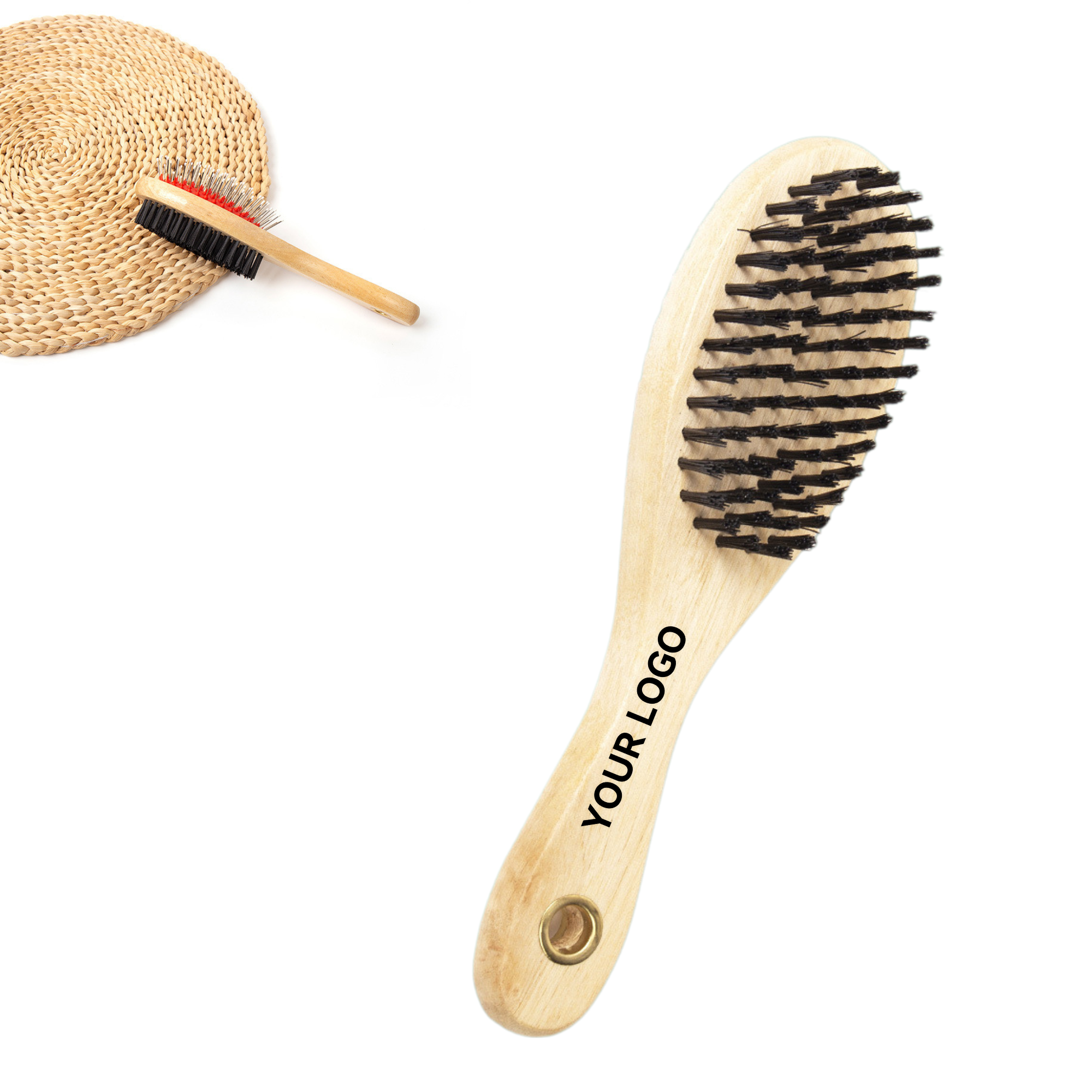 Wooden Grooming Comb for Pets 2