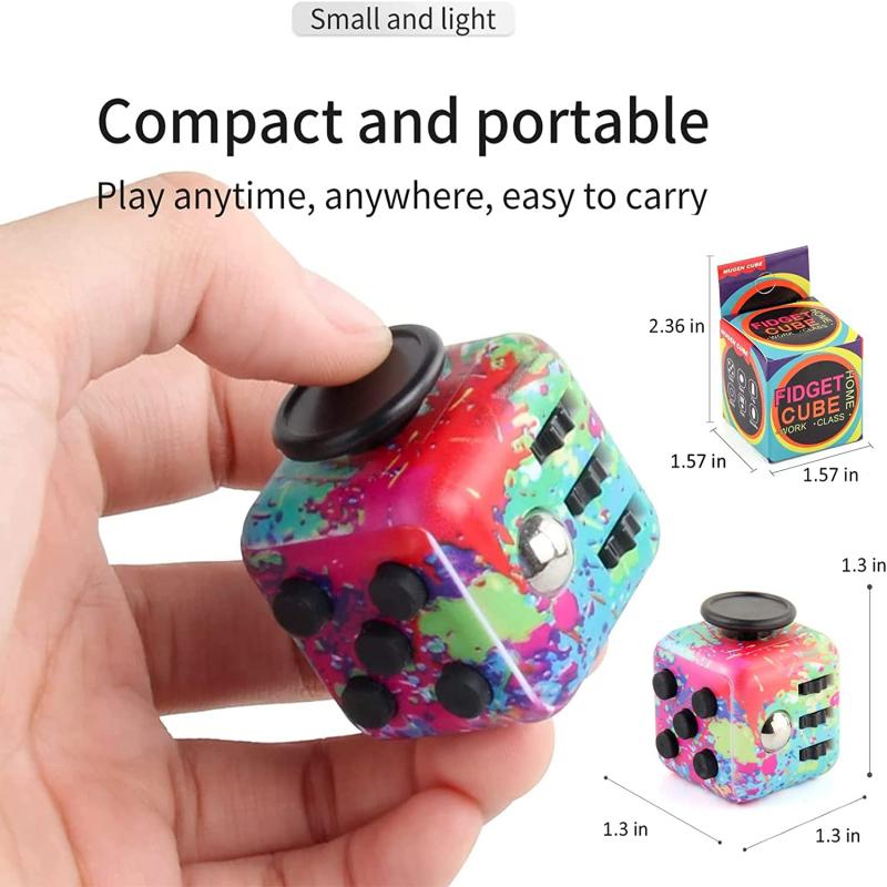 Personalized Cube Dice Fidget Stress Reliever Toy 7