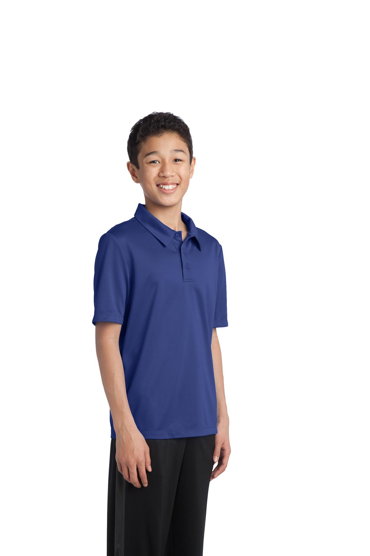 Port Authority® Youth Silk Touch Performance Polo 6