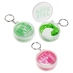 Easy-Wear Earbud/Glasses Holder 7