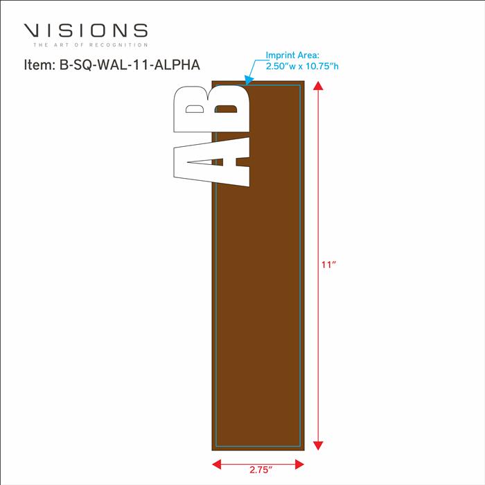 Square Walnut 57
