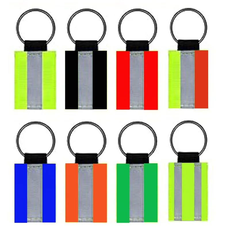 Double Sided Reflective Keychain 8