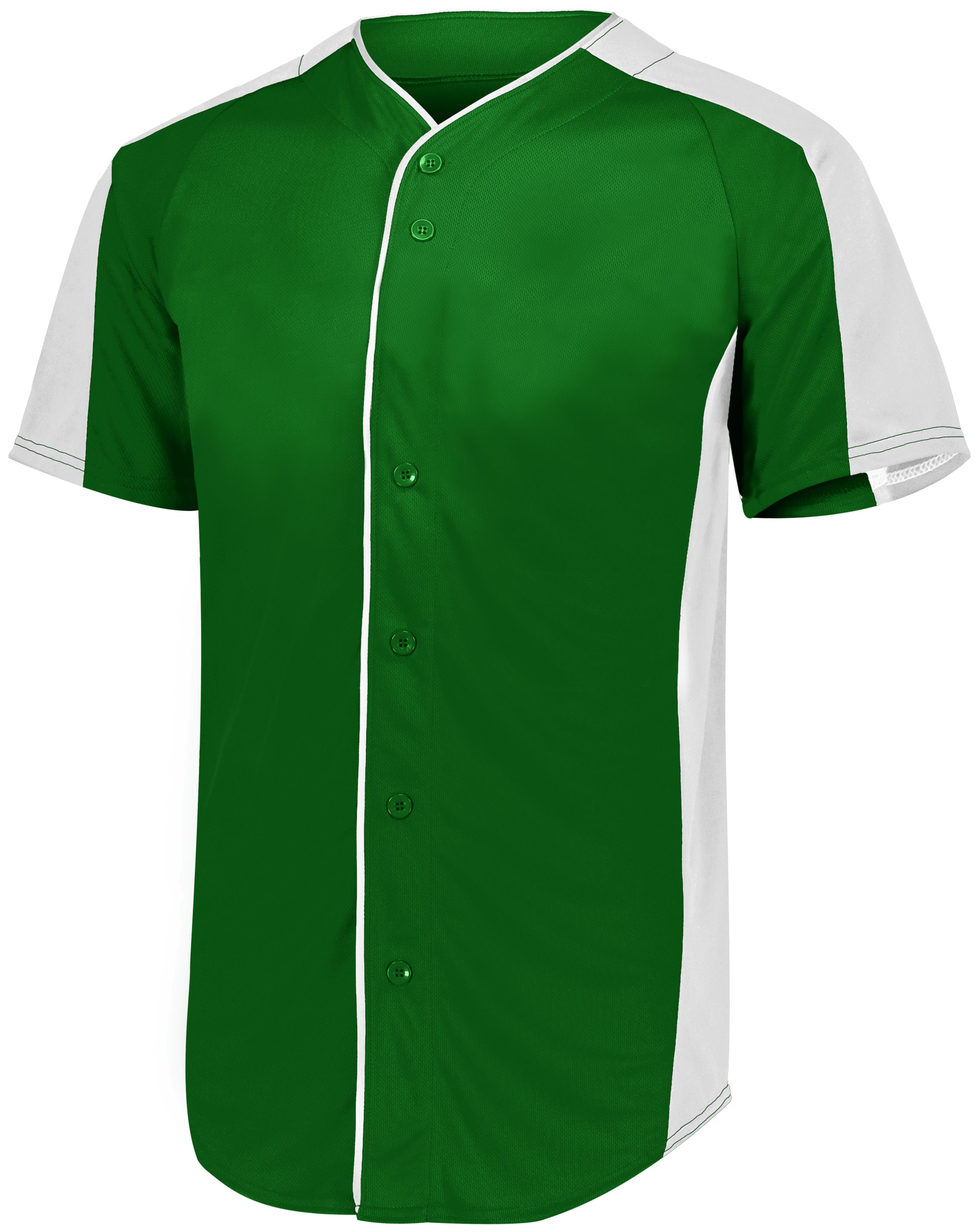Youth Full-Button Baseball Jersey 5