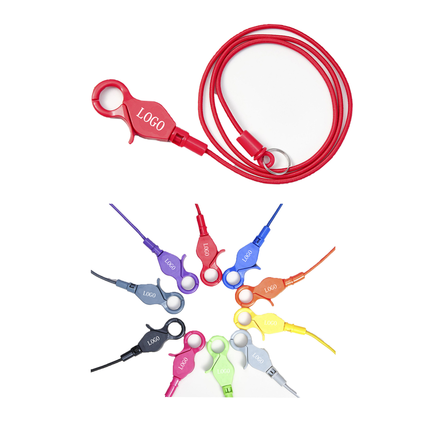 Lobster Clasp With Bungee Cord 1