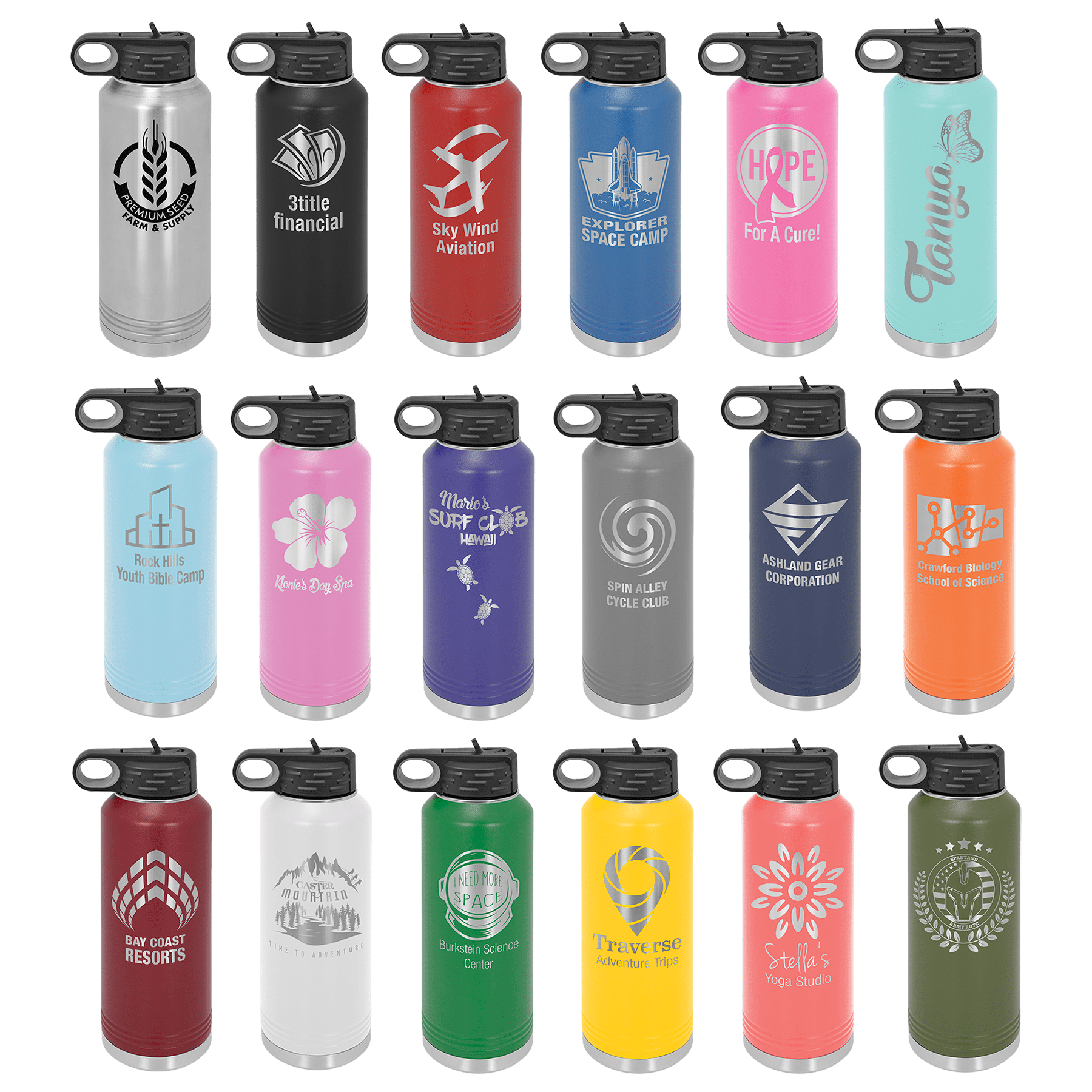 Polar Camel 40 Oz. Water Bottle