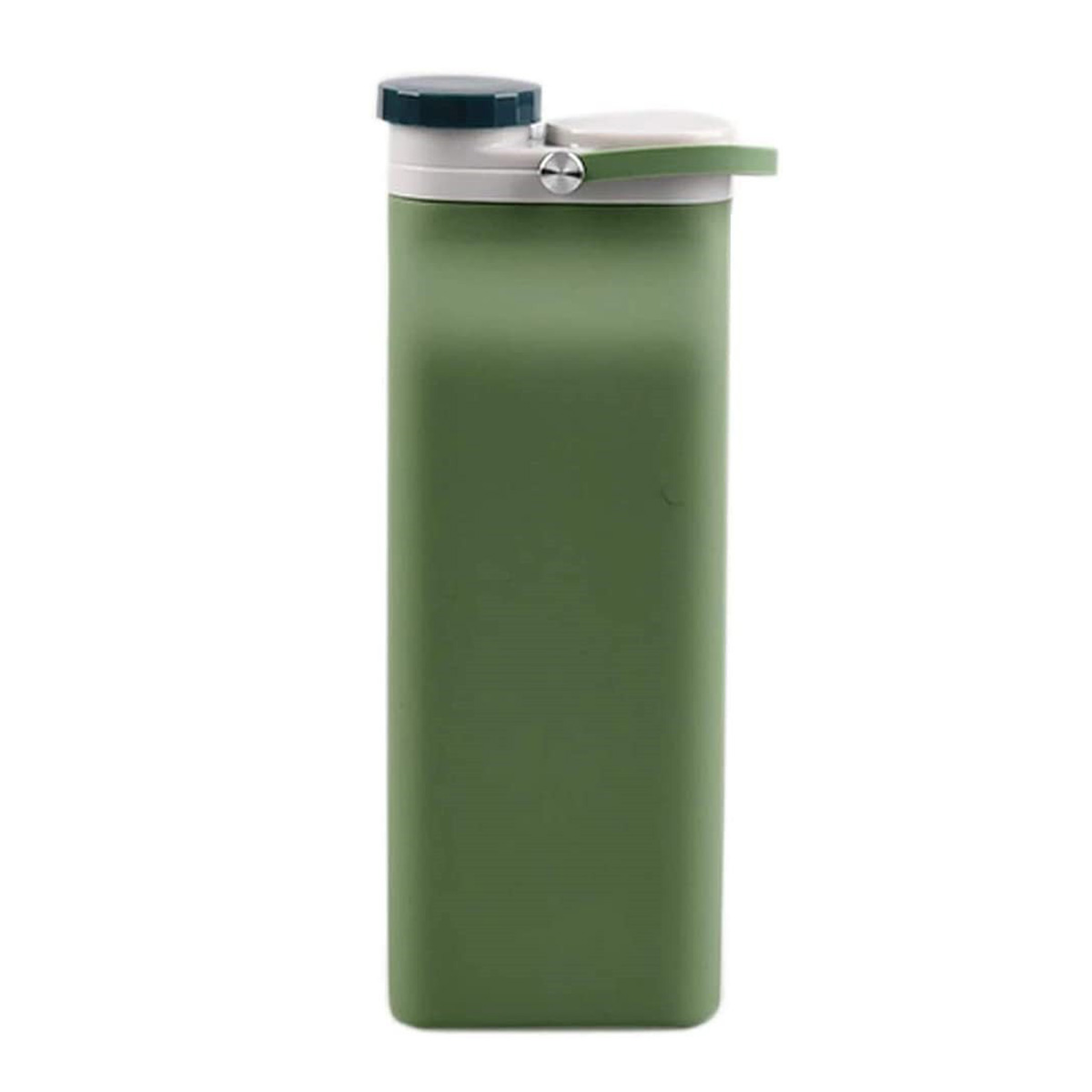 600ml Curl Folding Silicone Milk Water Bottle 8
