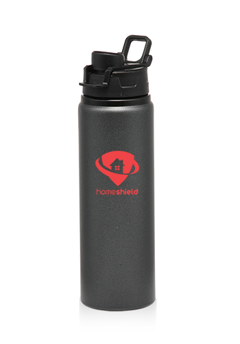 25 oz. Aluminum Water Bottles with Snap Lid 16