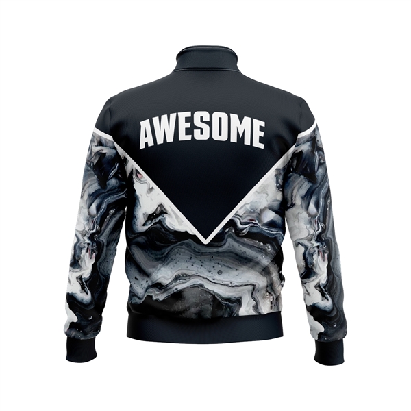 Unisex & Kids' Sublimation 310G Fleece-Lined Quarter Zip 2