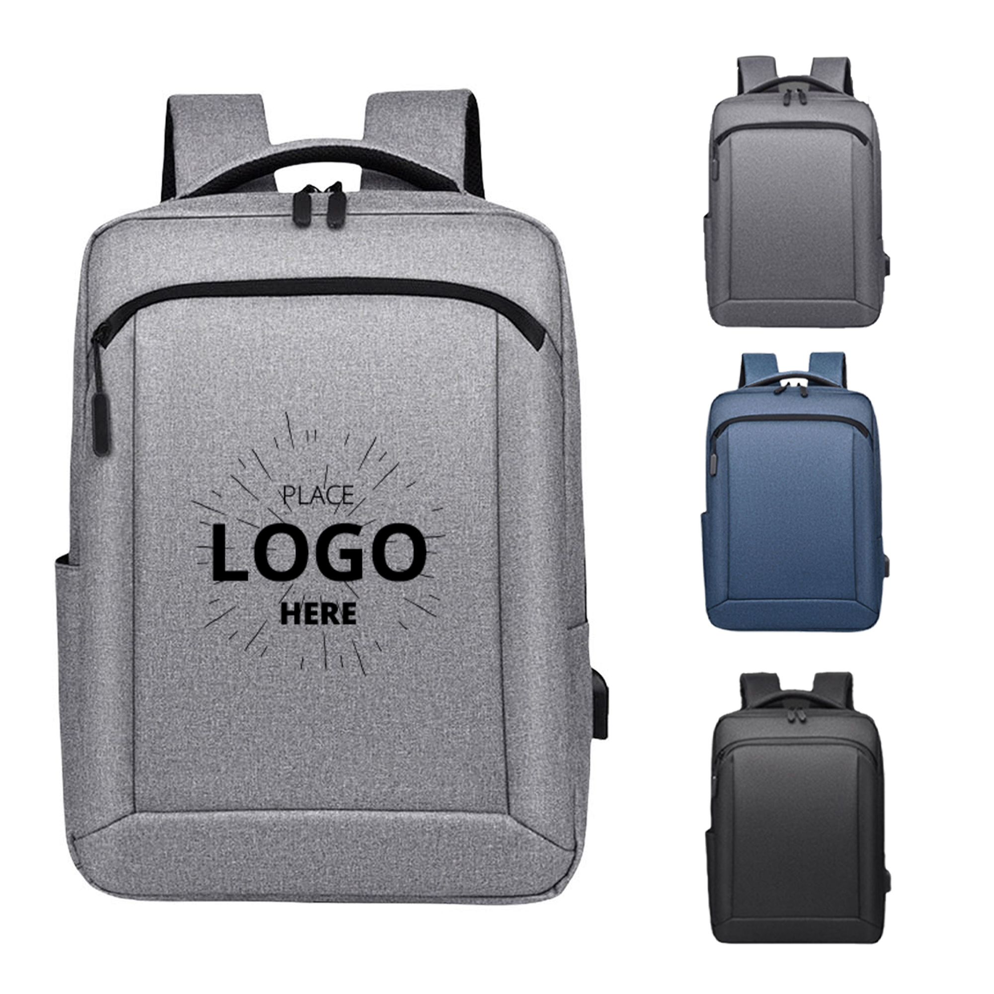 15.6 inch Laptop Backpack With USB Charging Port 3