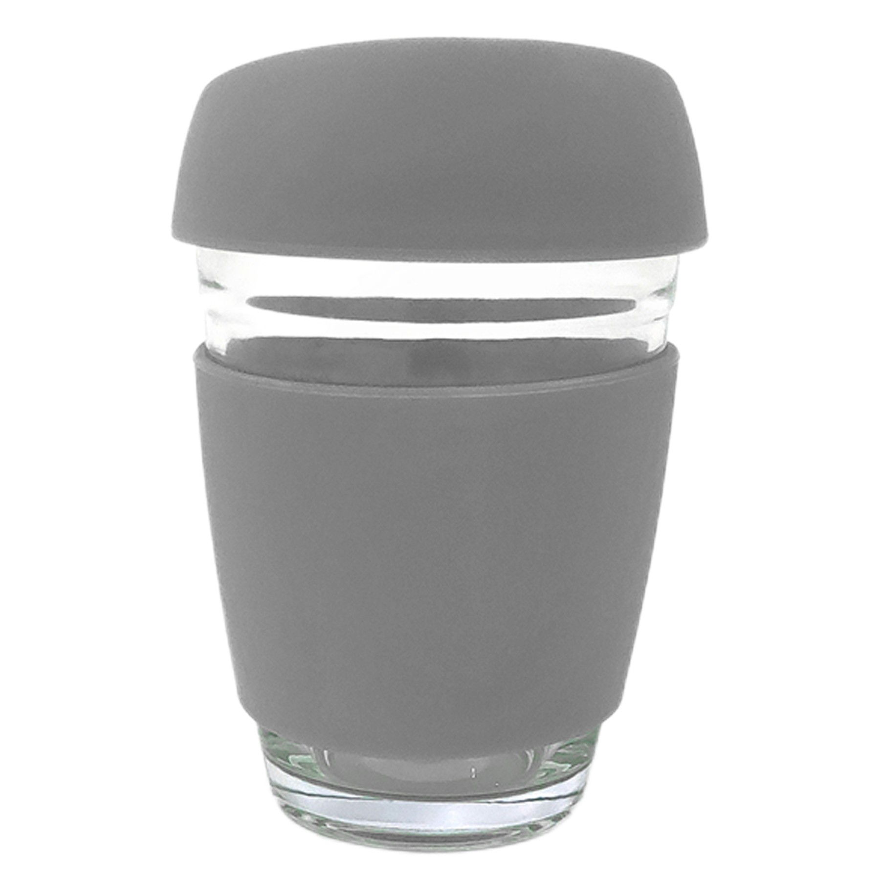 12Oz Travel Glass Cup W/ Sleeve 3