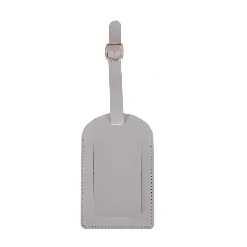 PU Leather Luggage Tag W/ Flip Open Window 8